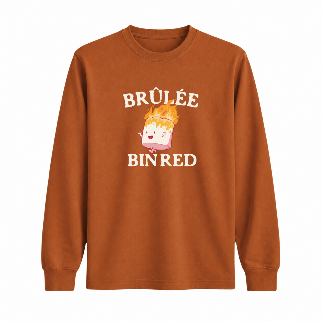 Longsleeve Brûlée Bin Red