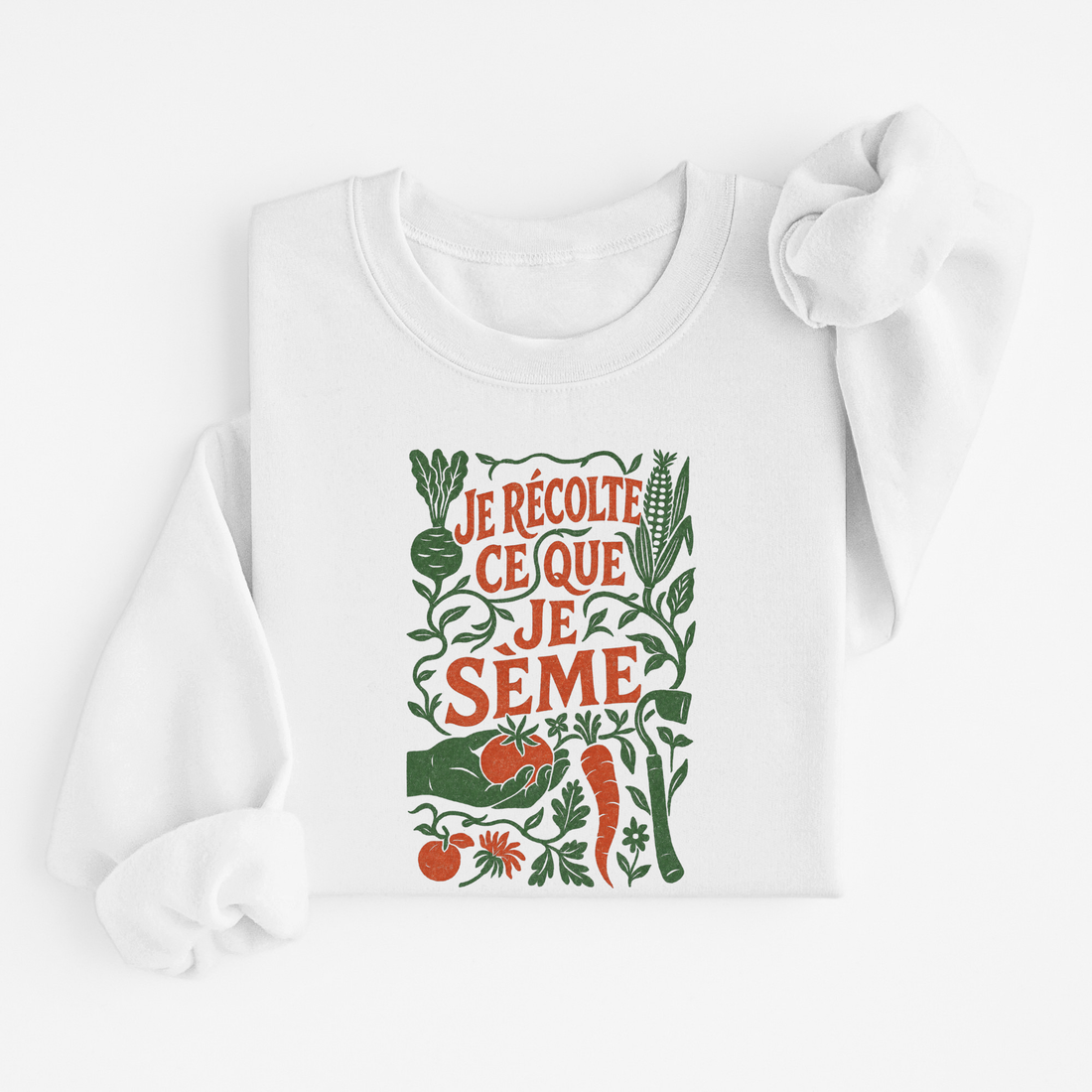 Sweatshirt Récolte Sème