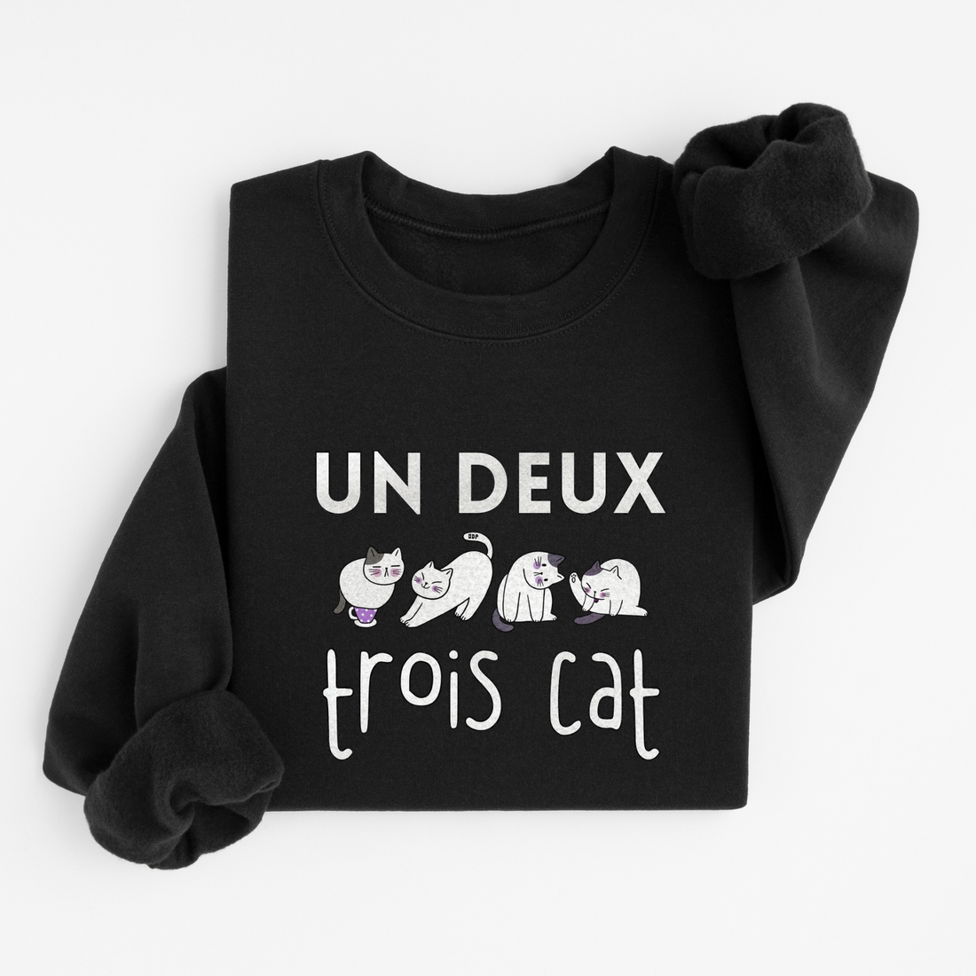 THREE CAT SWEATSHIRT