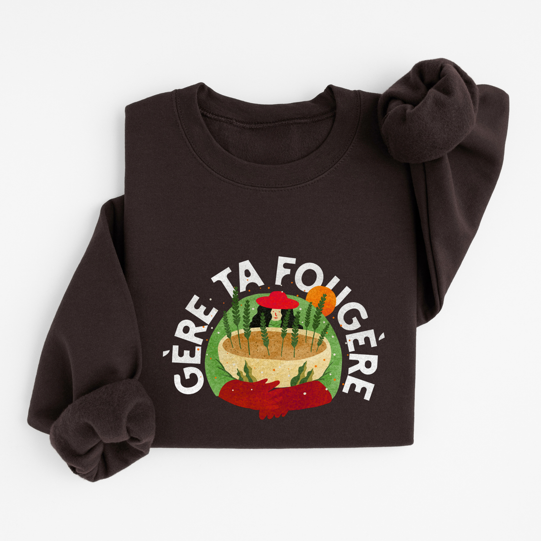Sweatshirt Gère Ta Fougère