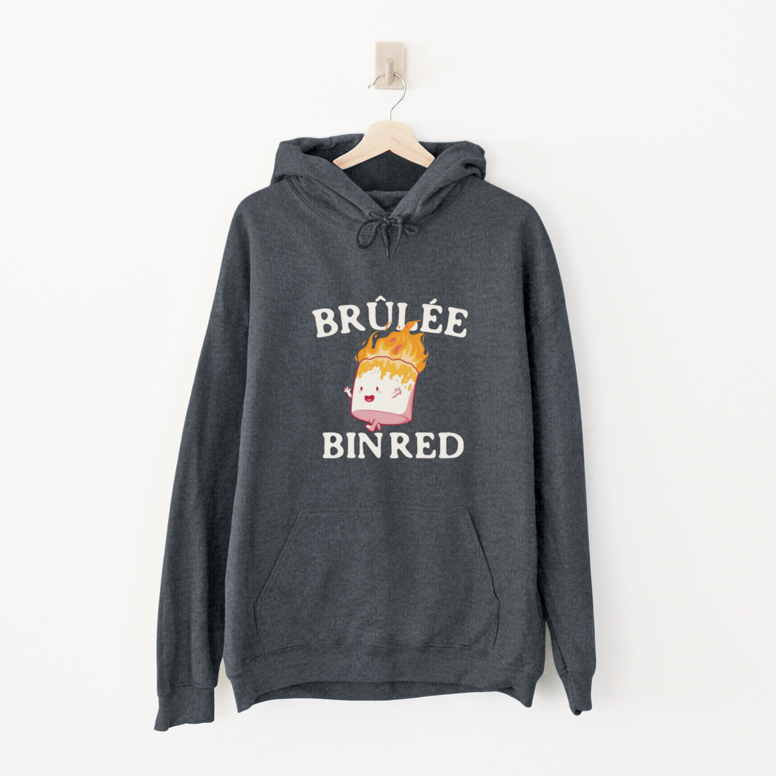 HOODIE BRÛLÉE BIN RED