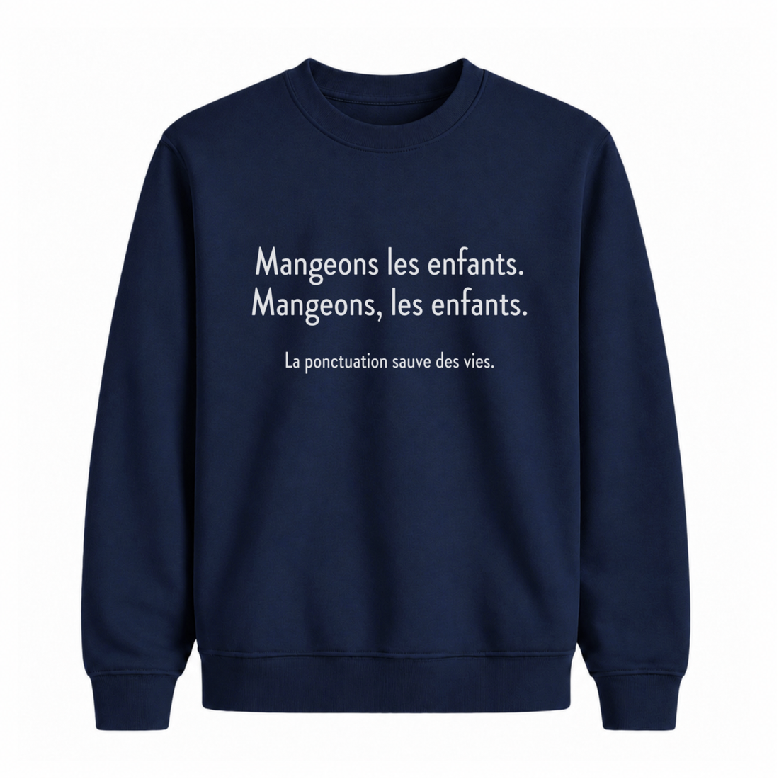 Sweatshirt Mangeons Les Enfants