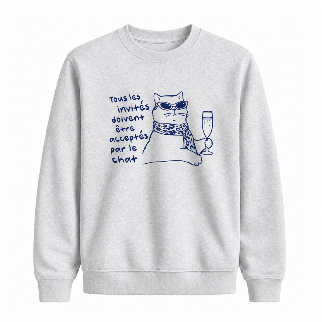 Sweatshirt Invités Chat