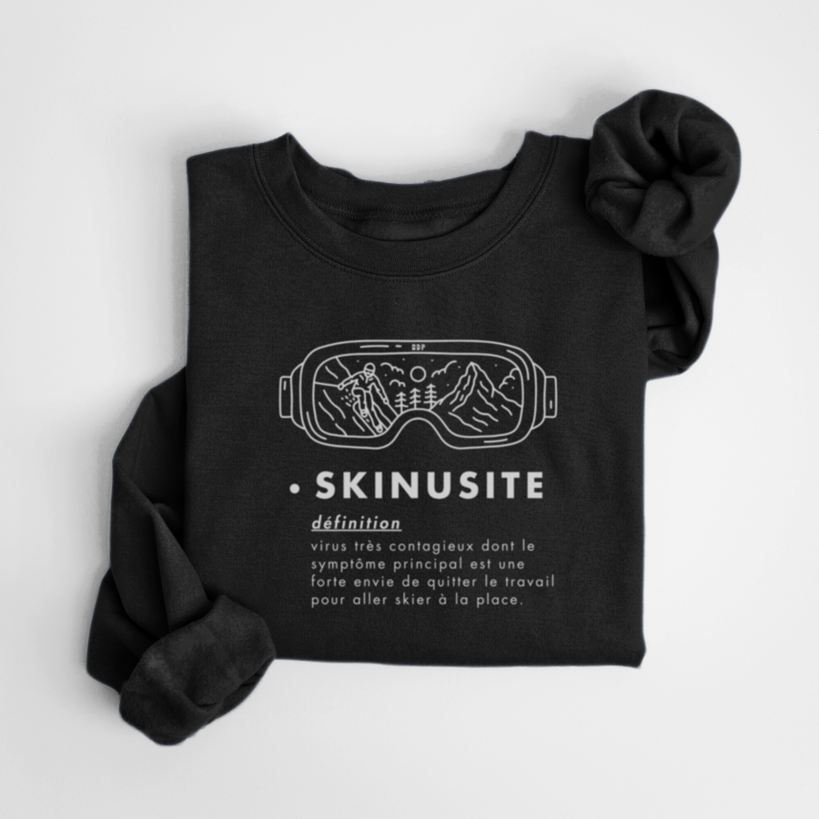 SWEATSHIRT SKINUSITE - NOIR