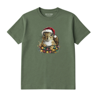 T-Shirt Écureuil Noël