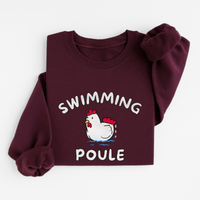 Sweatshirt Swimming Poule