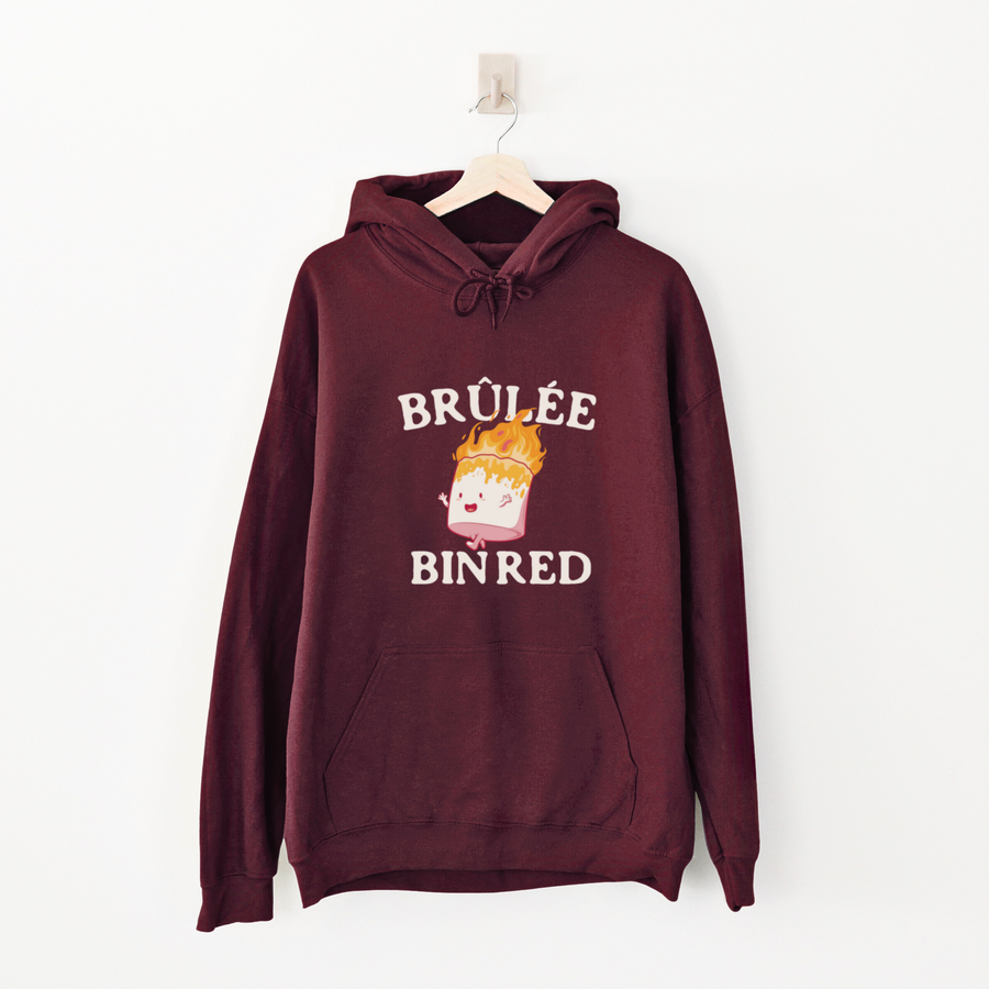 HOODIE BRÛLÉE BIN RED