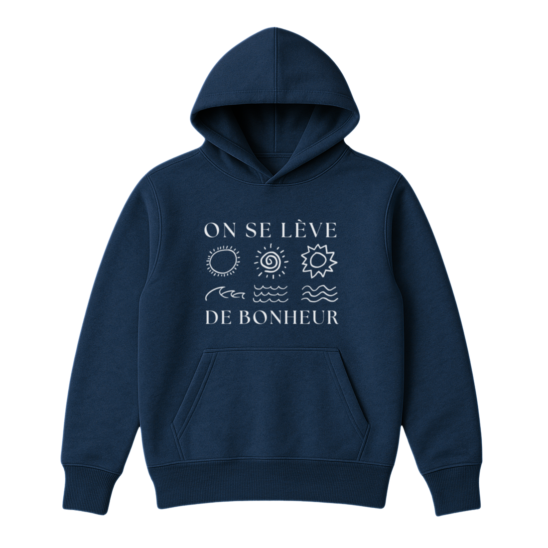 Hoodie Lève De Bonheur