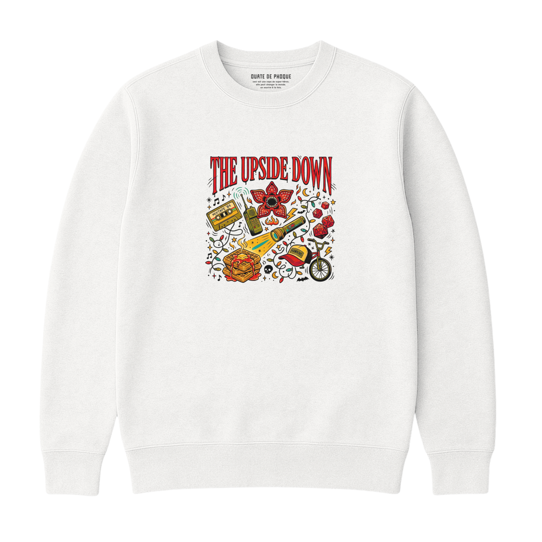 Sweatshirt Upside Down