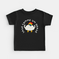 T-SHIRT SAGE COMME UN ORAGE - ENFANT