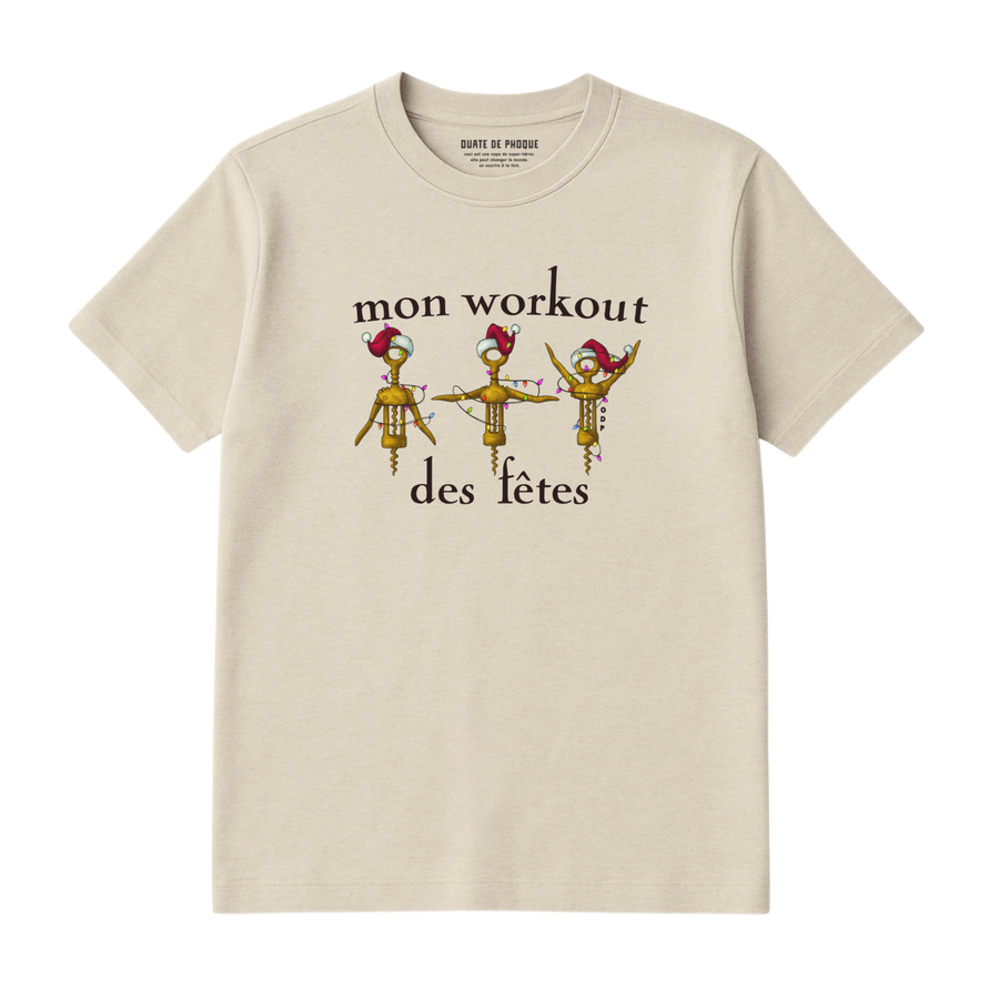 T-Shirt Workout Des Fêtes