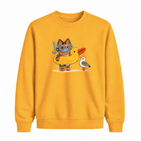 Sweatshirt Chat Baigneur