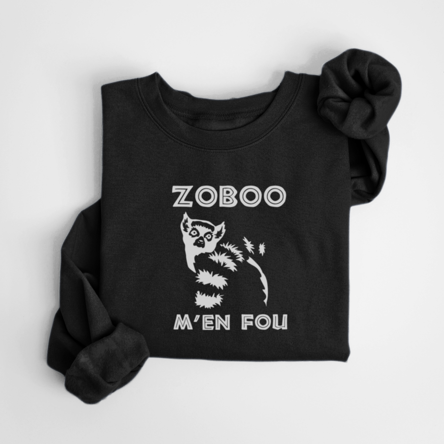 SWEATSHIRT ZOBOO - NOIR