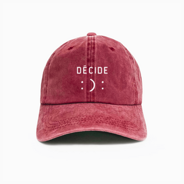 CASQUETTE DÉCIDE