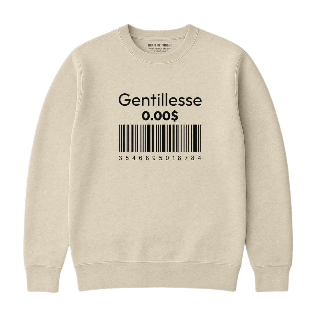 Sweatshirt Gentillesse