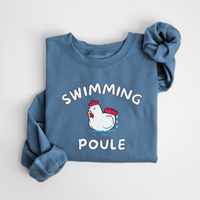 HEN SWIMMING SWEATSHIRT