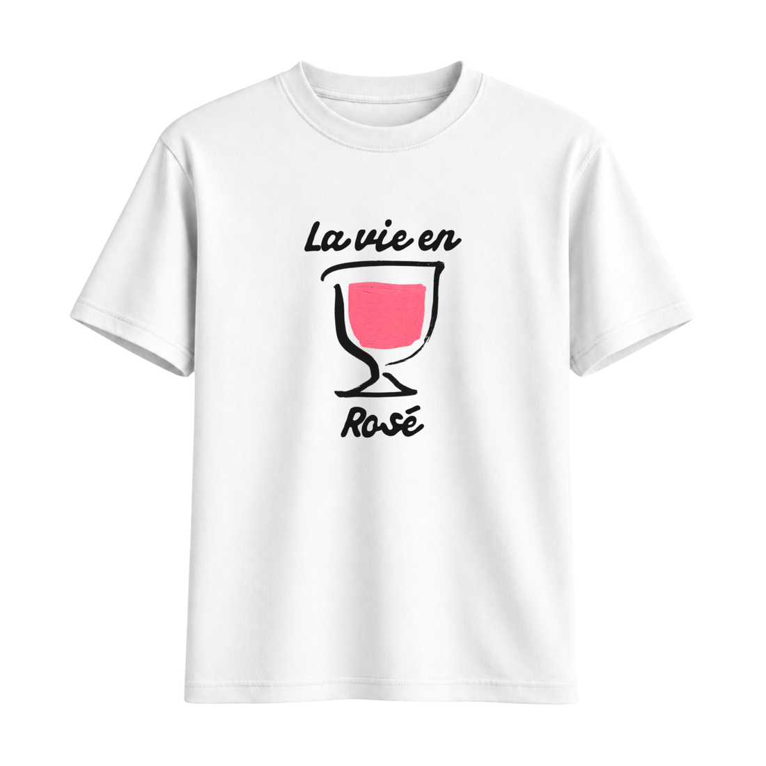 T-Shirt Vie En Rosé