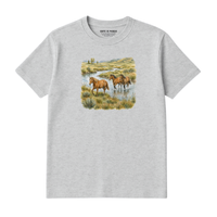 T-Shirt Chevaux Vintage