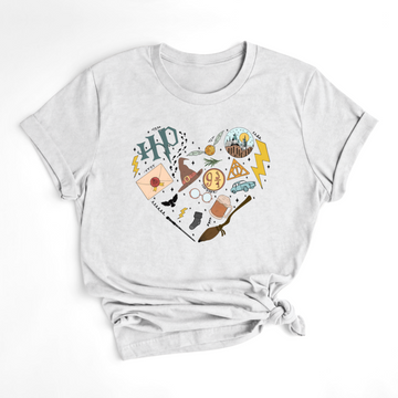 T-SHIRT COEUR POTTER