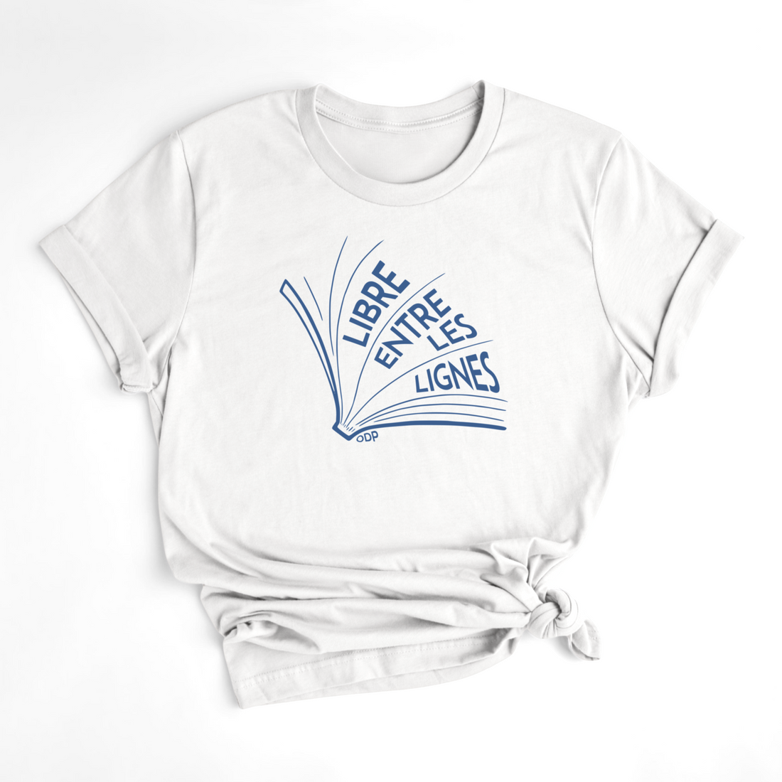 T-SHIRT LIBRE ENTRE LES LIGNES