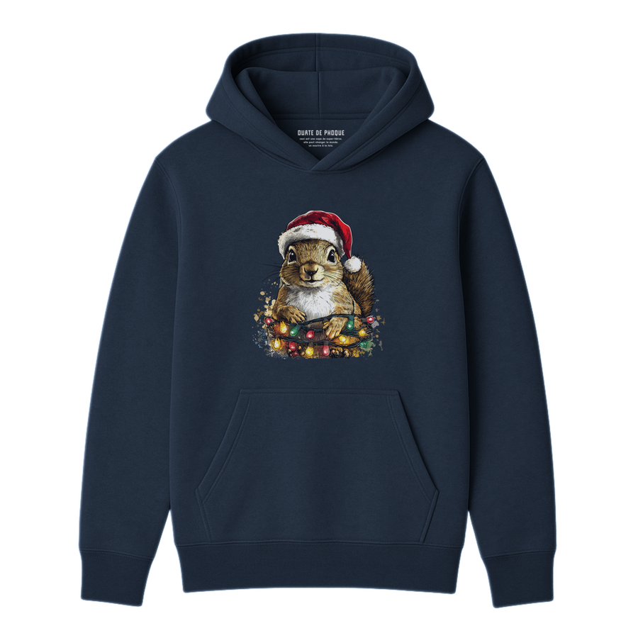 Hoodie Écureuil Noël