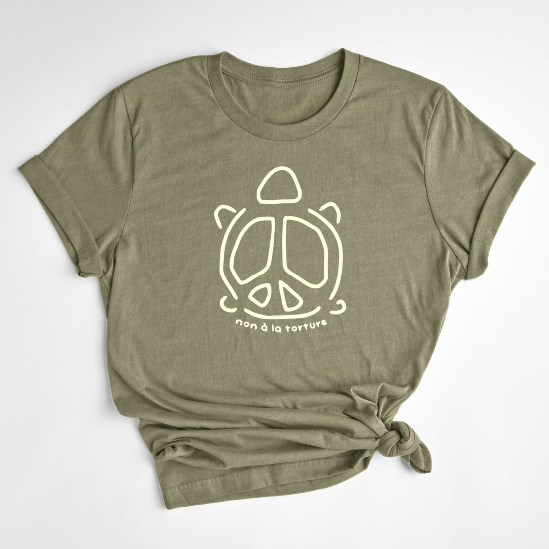 T-SHIRT NON À LA TORTURE