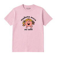 T-Shirt Madame Accro Au Café