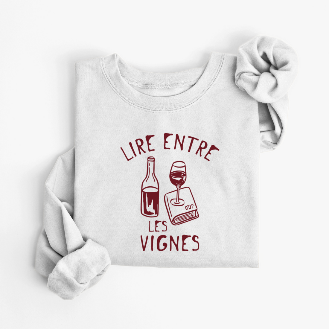 SWEATSHIRT LIRE ENTRE LES VIGNES