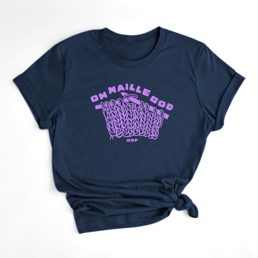 T-SHIRT OH MAILLE GOD