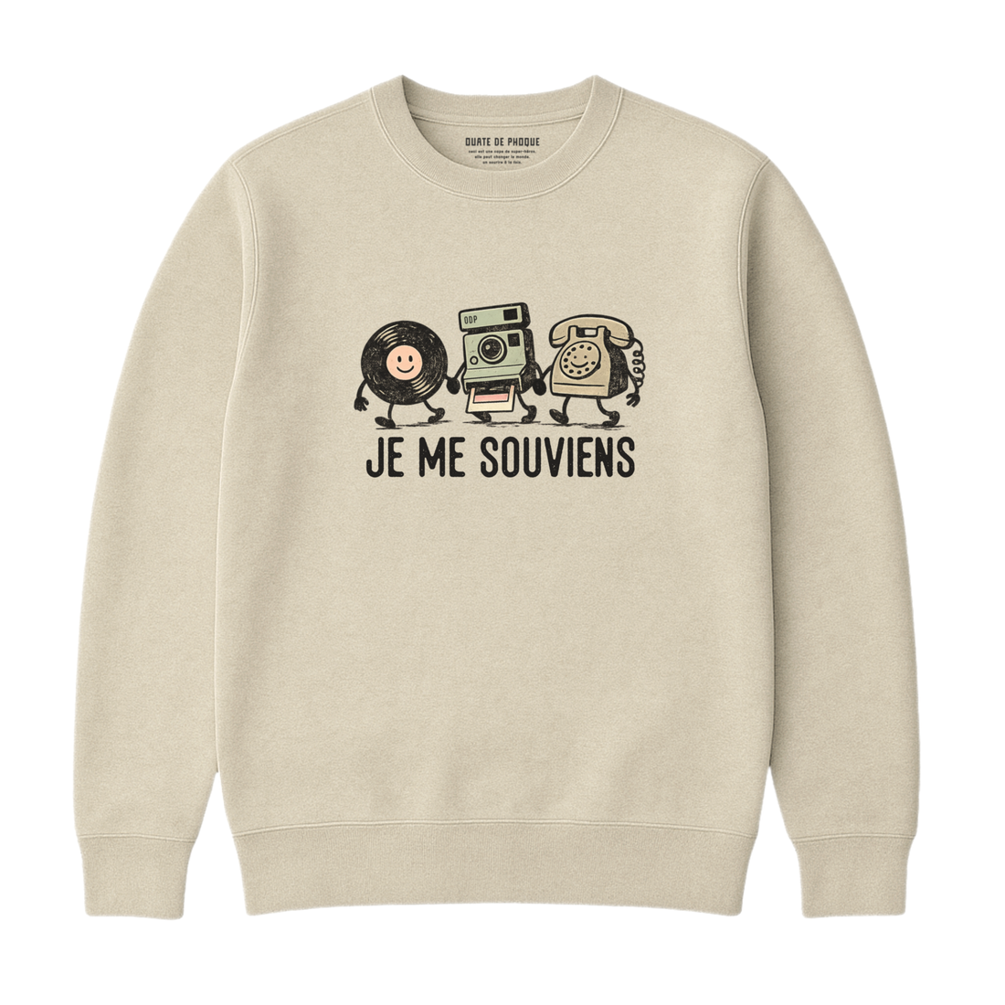 Sweatshirt Je Me Souviens