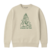 Sweatshirt Chatpin De Noël