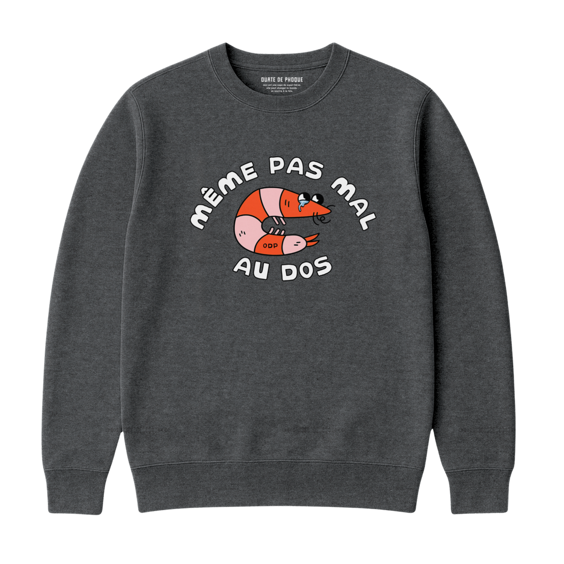 Sweatshirt Mal Au Dos