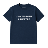 T-Shirt Rien À Mettre