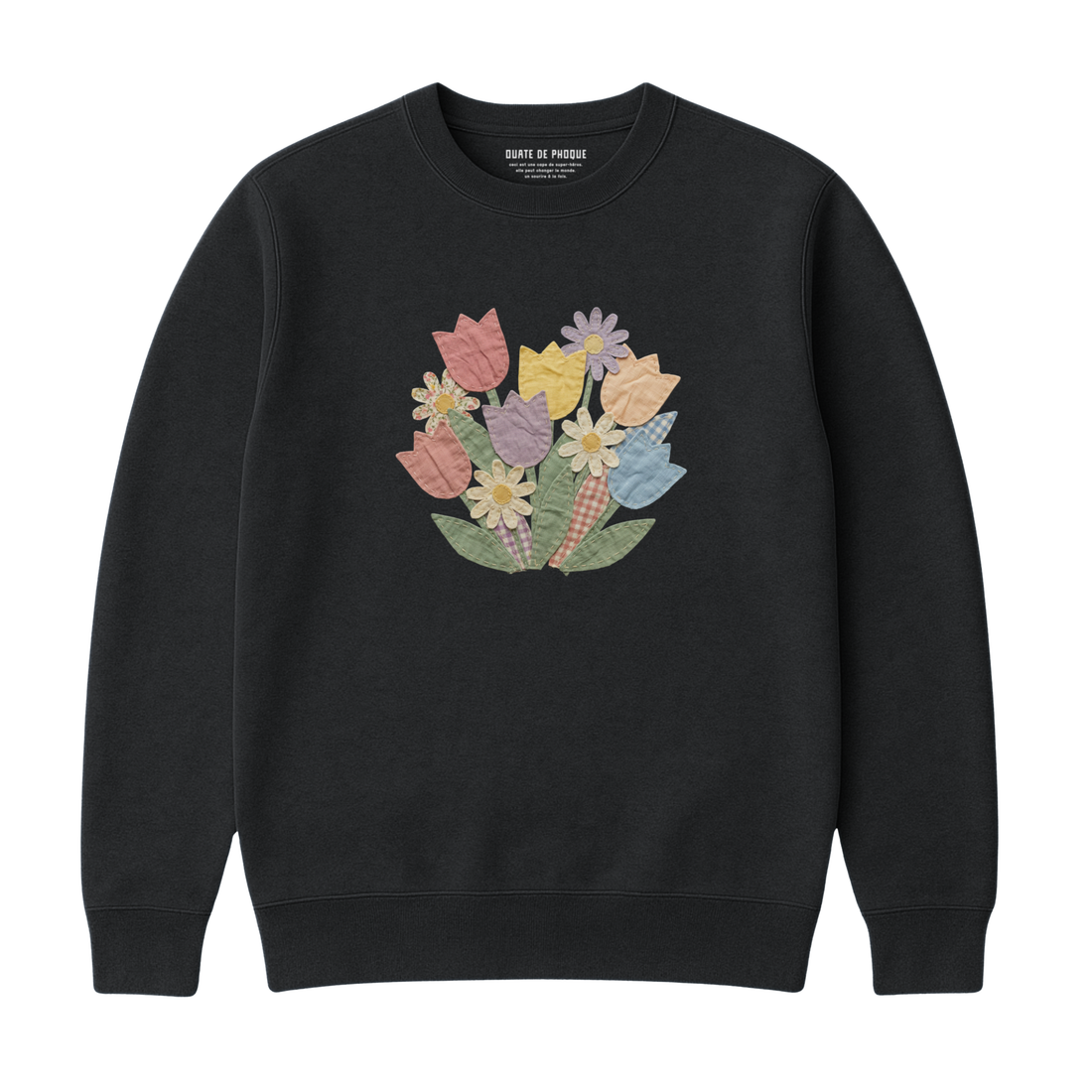 Sweatshirt Tulipes Patch