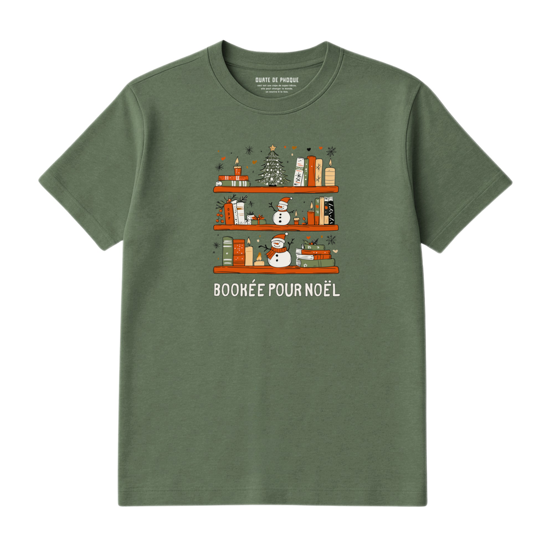 T-Shirt Bookée Noël