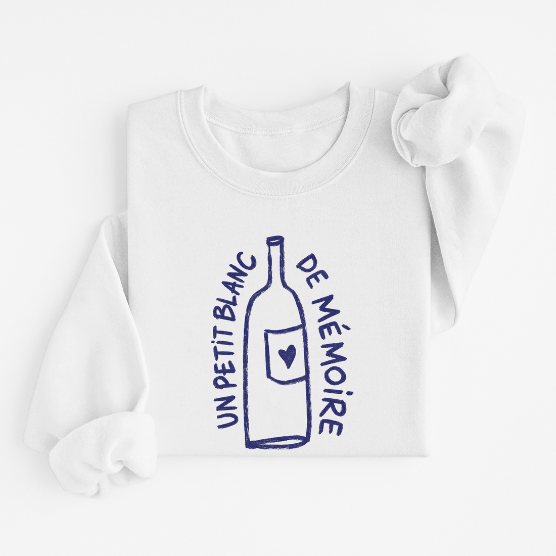 Sweatshirt Blanc De Mémoire