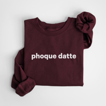 SWEATSHIRT PHOQUE DATTE