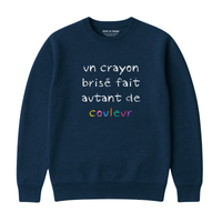 Sweatshirt Crayon Brisé
