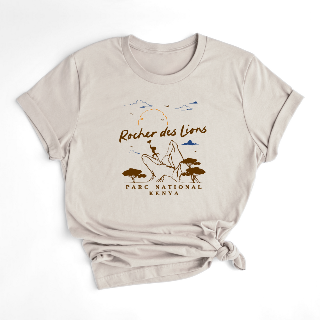 T-SHIRT ROCHER DES LIONS