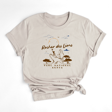 T-SHIRT ROCHER DES LIONS