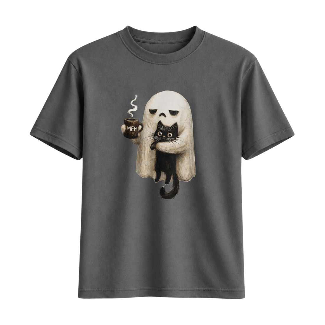 T-Shirt Fantôme Chat