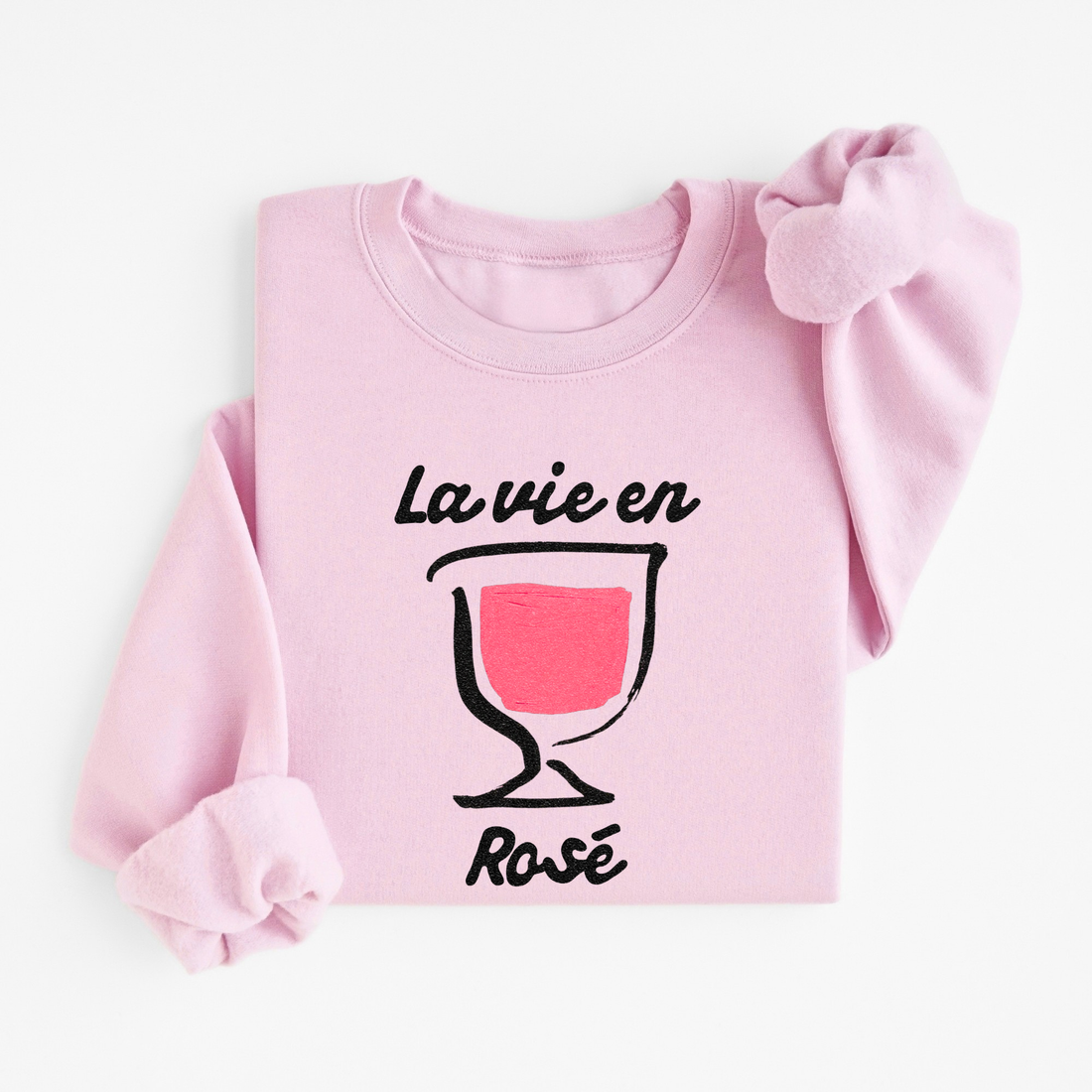 Sweatshirt Vie En Rosé