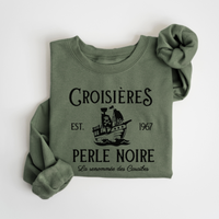 SWEATSHIRT PERLE NOIRE