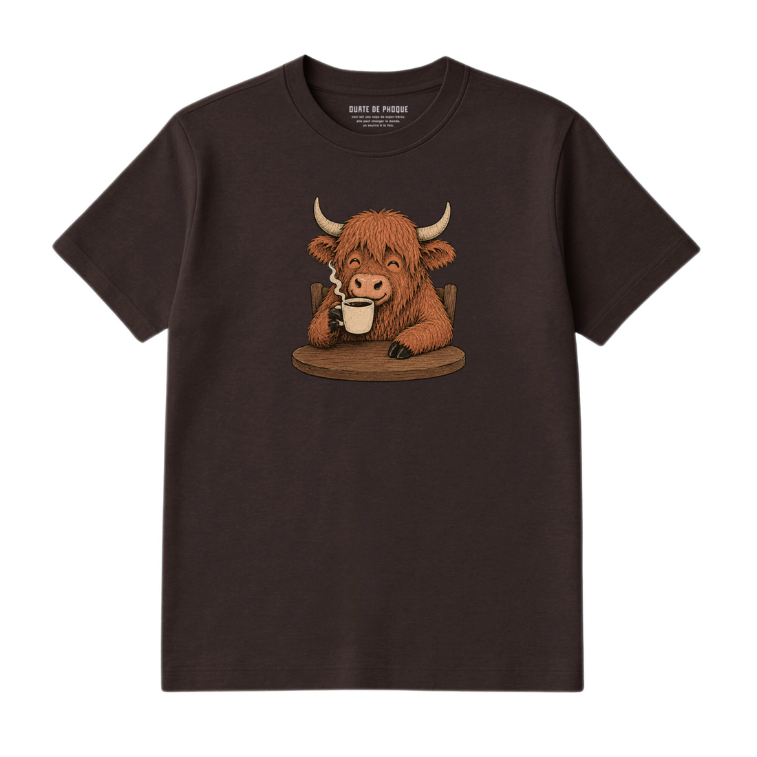 T-Shirt Vache Café
