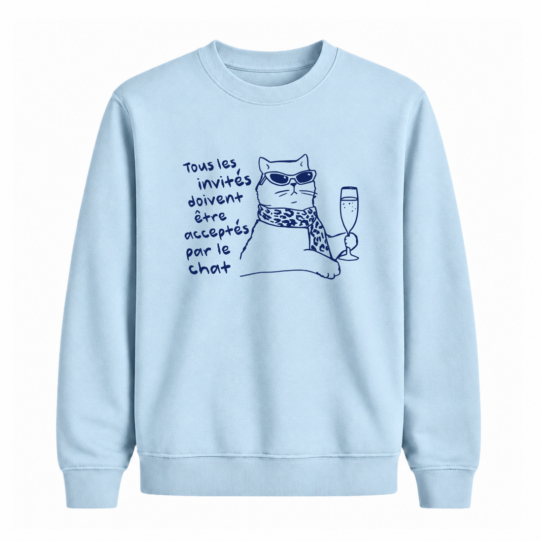 Sweatshirt Invités Chat