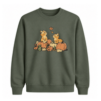 Sweatshirt Chats Automne