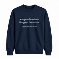 Sweatshirt Mangeons Les Enfants