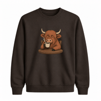 Sweatshirt Vache Café