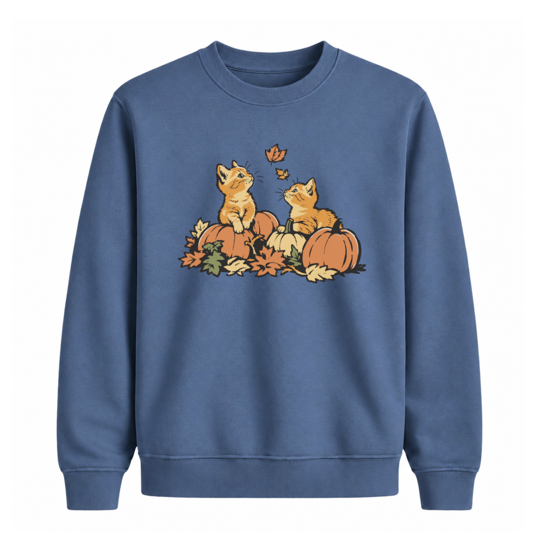 Sweatshirt Chats Automne