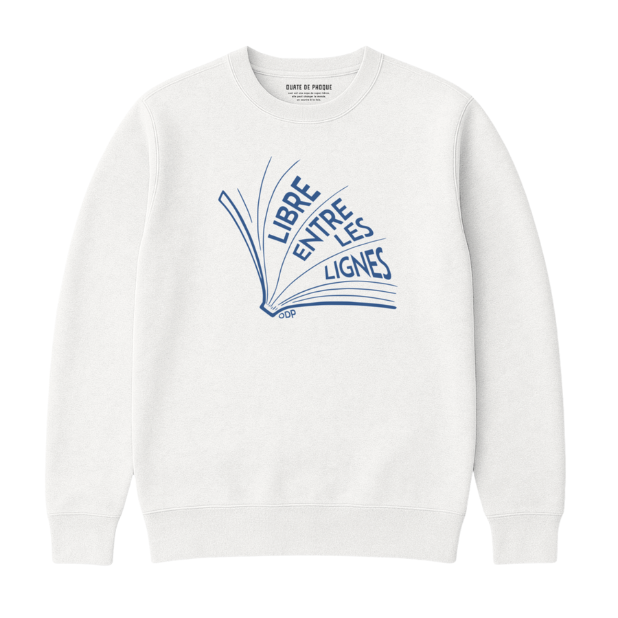 Sweatshirt Libre Entre Les Lignes